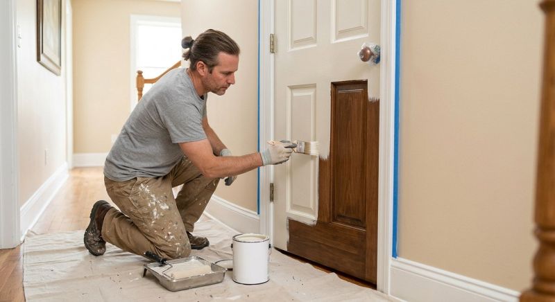 Interior Door Painting