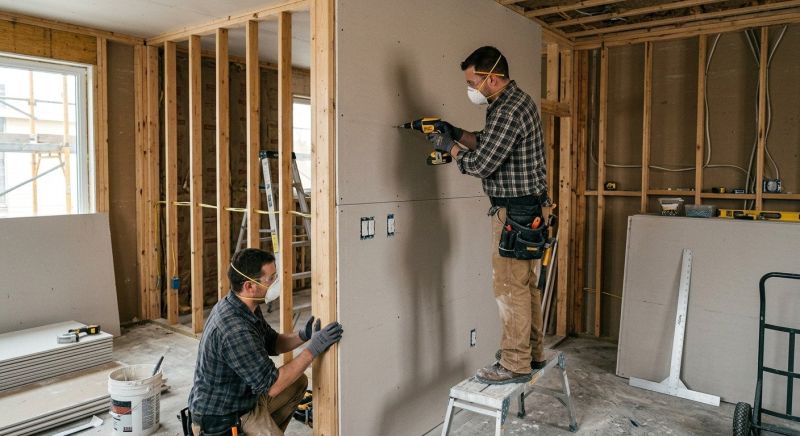 Benefits Of New Drywall Installation