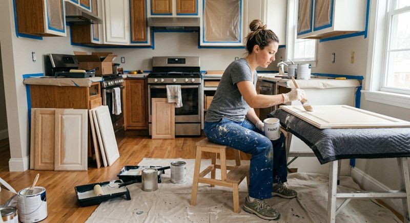 Cabinet Painting