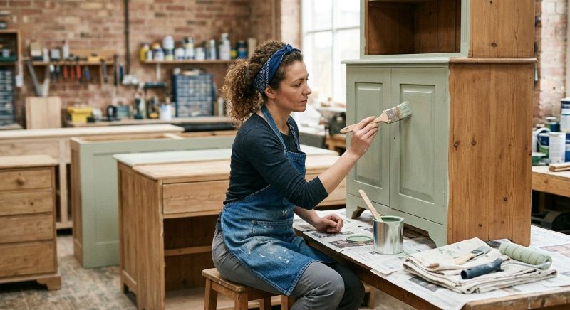 Cabinet Painting