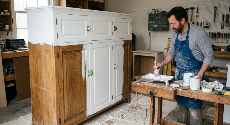 Cabinet Painting