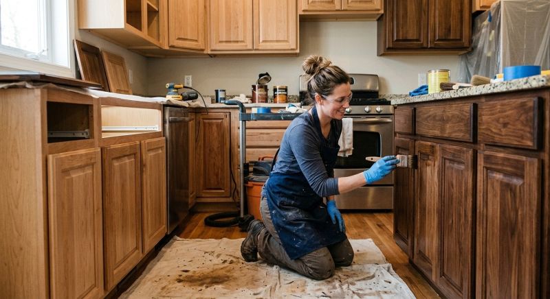 Cabinet Refinishing