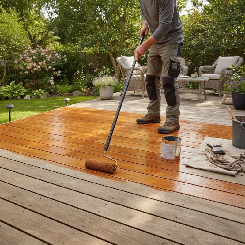 Deck Staining