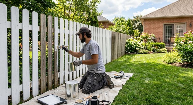Extend Fence Life With Stain