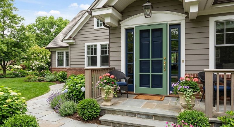 Exterior Door Painting