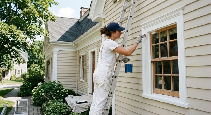 Exterior Trim Painting