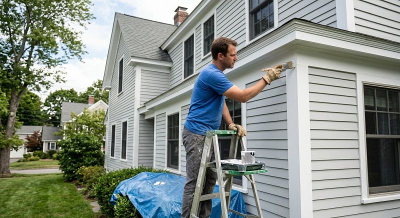 Exterior Trim Painting