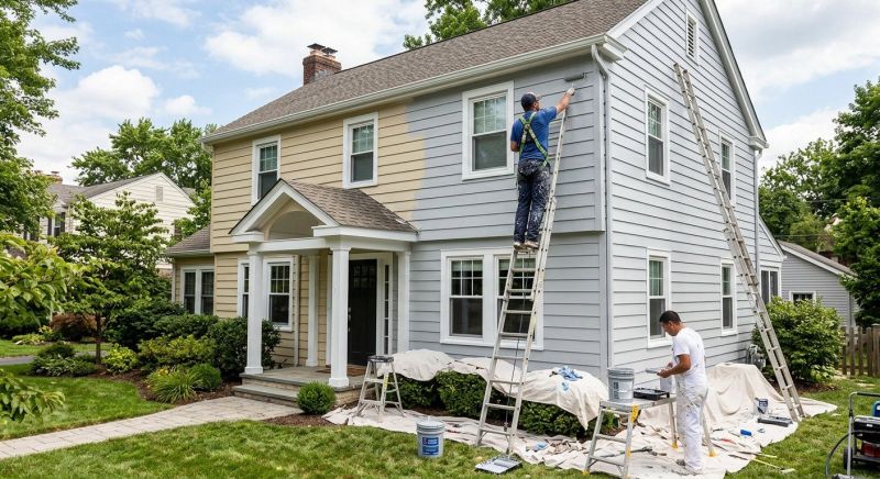 Exterior Whole House Painting