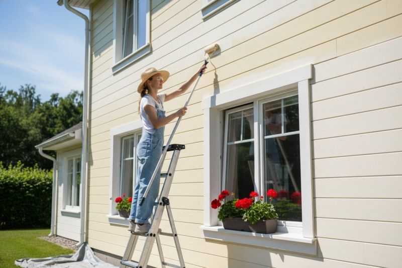 Exterior Whole House Painting
