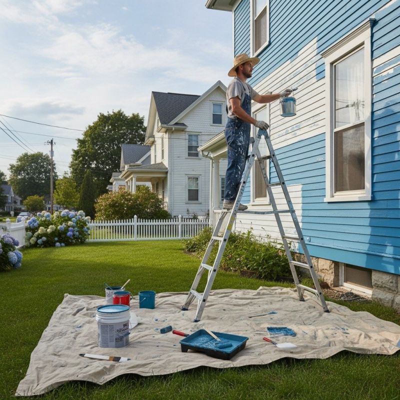 Exterior Whole House Painting