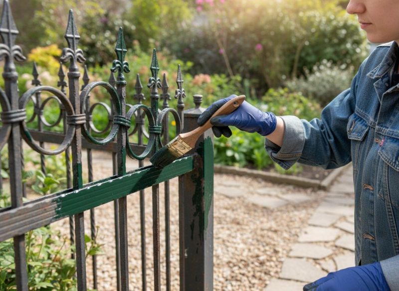 Fence Painting Or Staining