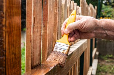Fence Painting Or Staining