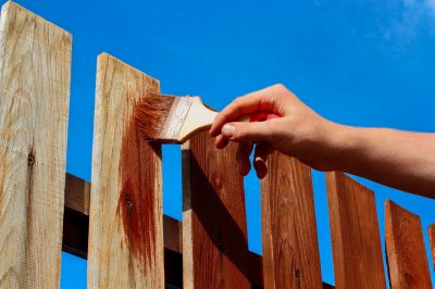 Fence Painting Or Staining