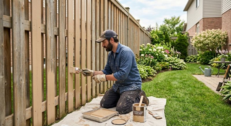 Increase Curb Appeal With Fence Paint