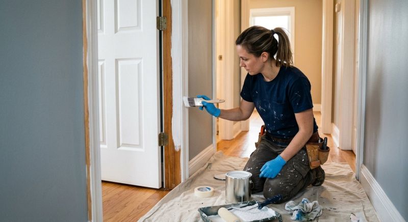 Interior Door Painting
