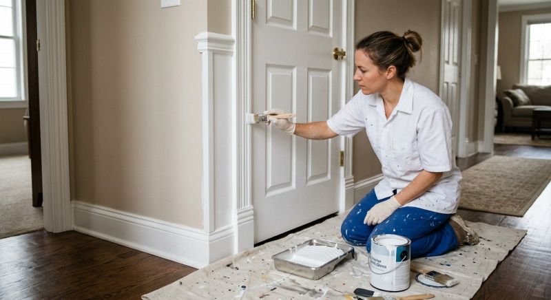 Interior Door Painting