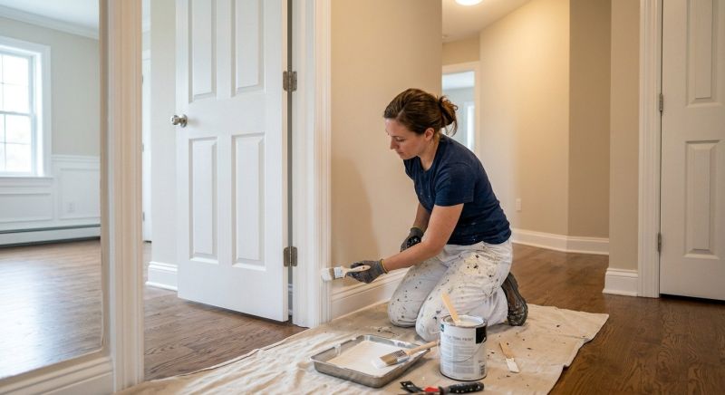 Interior Door Painting