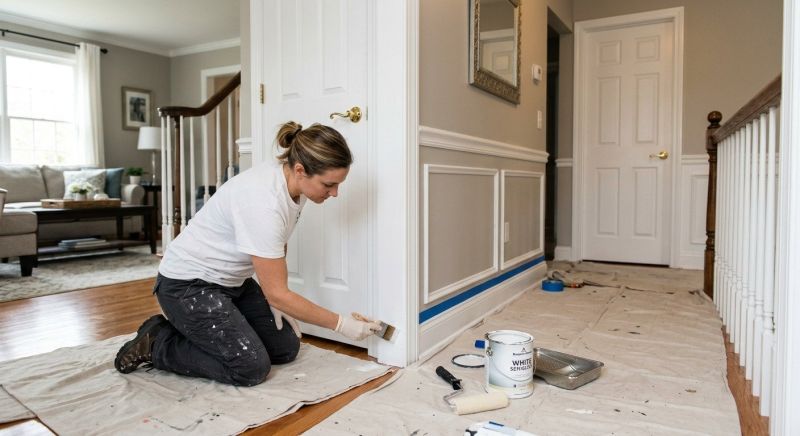 Interior Door Painting