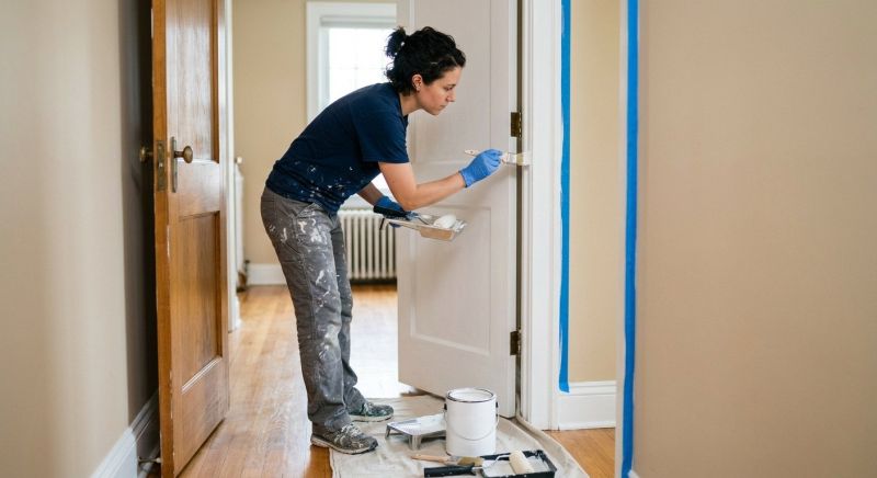 Interior Door Painting