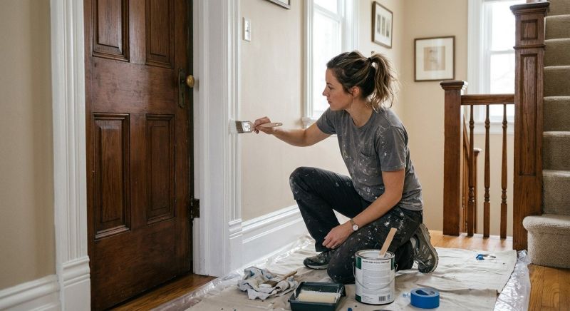 Interior Door Painting
