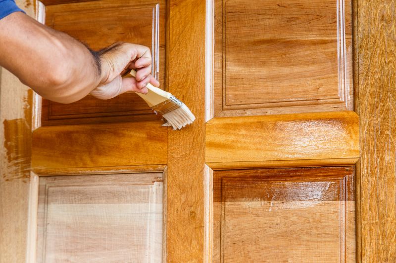 Interior Door Staining