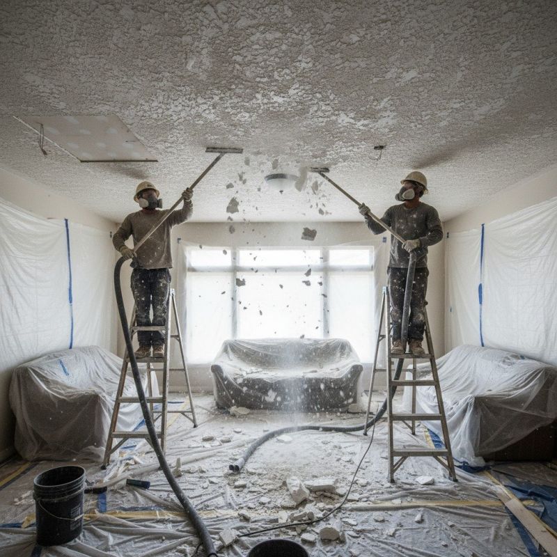 Modernize Knockdown Ceilings