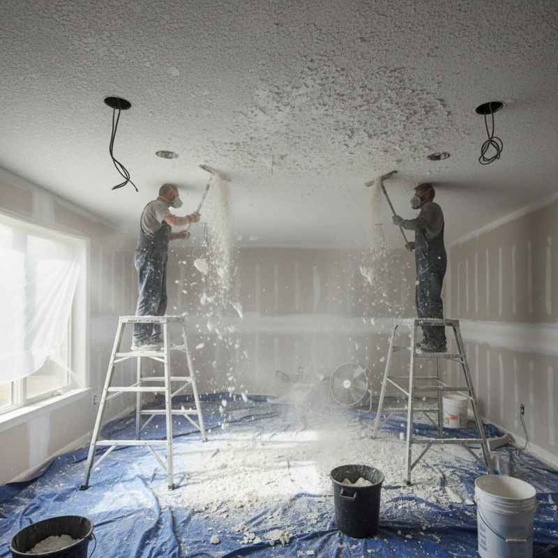 Modernize Knockdown Ceilings