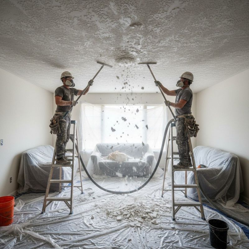 Modernize Knockdown Ceilings