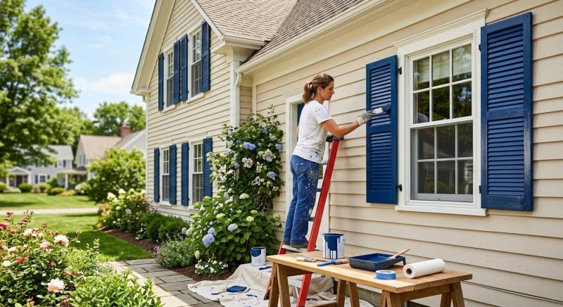 Shutters Painting